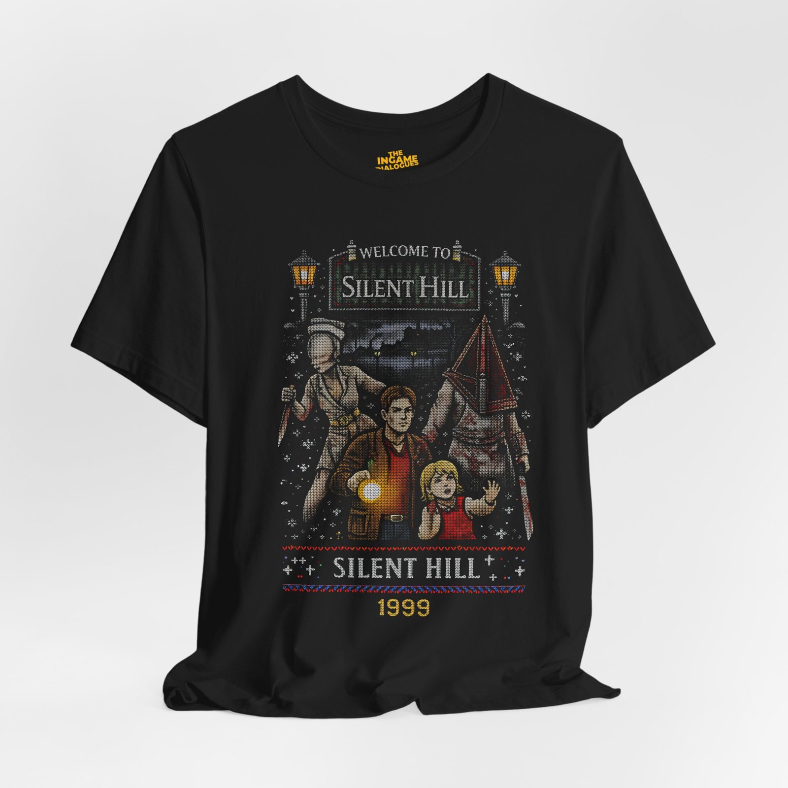 Welcome to Silent Hill Ugly Christmas Tee